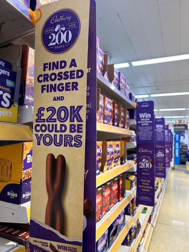 2024 Cadbury Cross Finger Shelf Hangar 